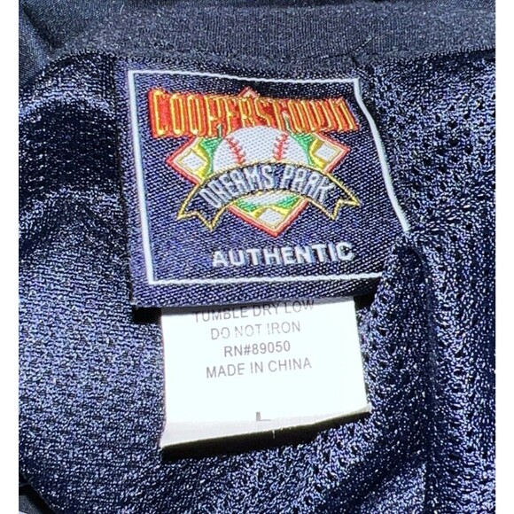 Cooperstown Dreams Park Baseball Batting MLB Jacket Short Sleeve Pullover Large - Picture 5 of 7